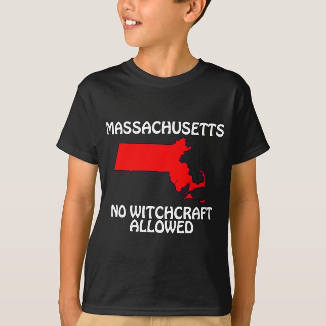 T-shirt Massachusetts - Bruxaria Proibida (Frente)