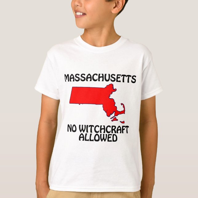 T-shirt Massachusetts - Bruxaria Proibida (Frente)