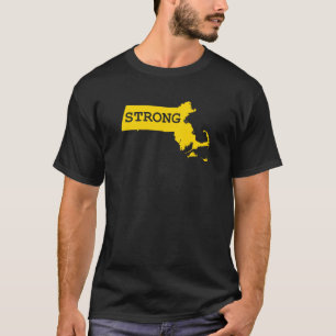 T-shirt Massachusetts forte