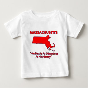 T-shirt Massachusetts - Não Tão Detestável Quanto Nova Jer