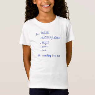 T-shirt Matemática