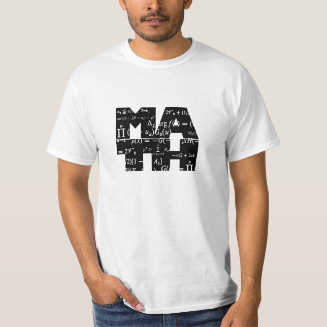 T-shirt matemática (Frente)