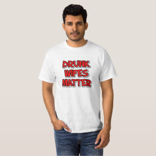 T-shirt Matéria bêbeda de Wifes