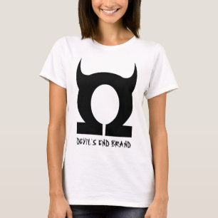 T-shirt Material da extremidade do diabo
