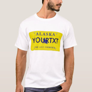 T-shirt Matrícula de Alaska