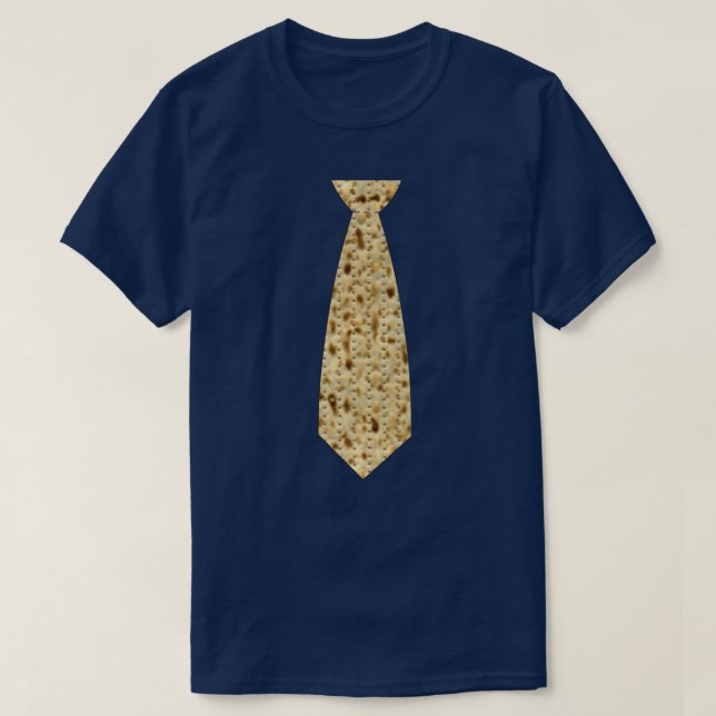 T-shirt Matzo Passover Tie (Frente do Design)