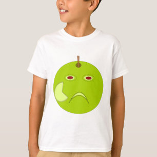 T-shirt Mau Apple com cicatriz Halloween Kids T Shirt