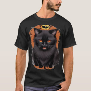 T-Shirt mau Black Cat