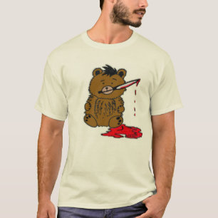 T-shirt mau da luz do urso