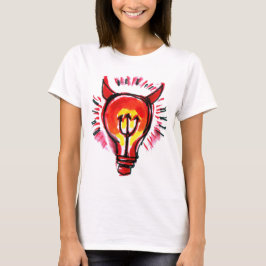 T-shirt mau do gênio