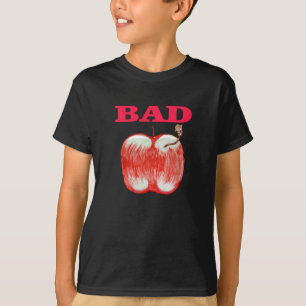 T-shirt mau dos meninos de Apple