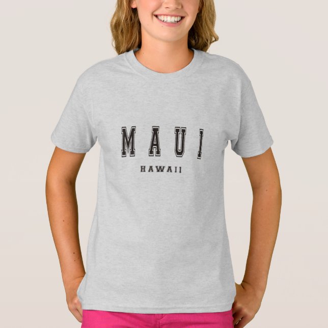 T-shirt Maui Hawaii (Frente)