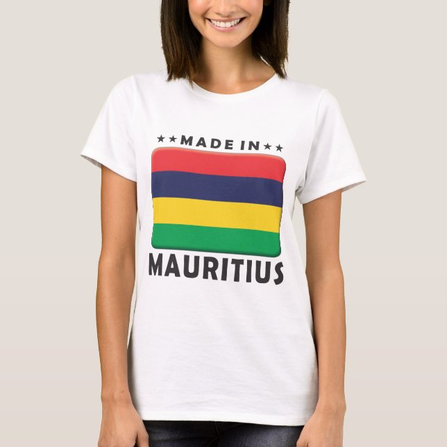 T-shirt Maurícia fez (Frente)