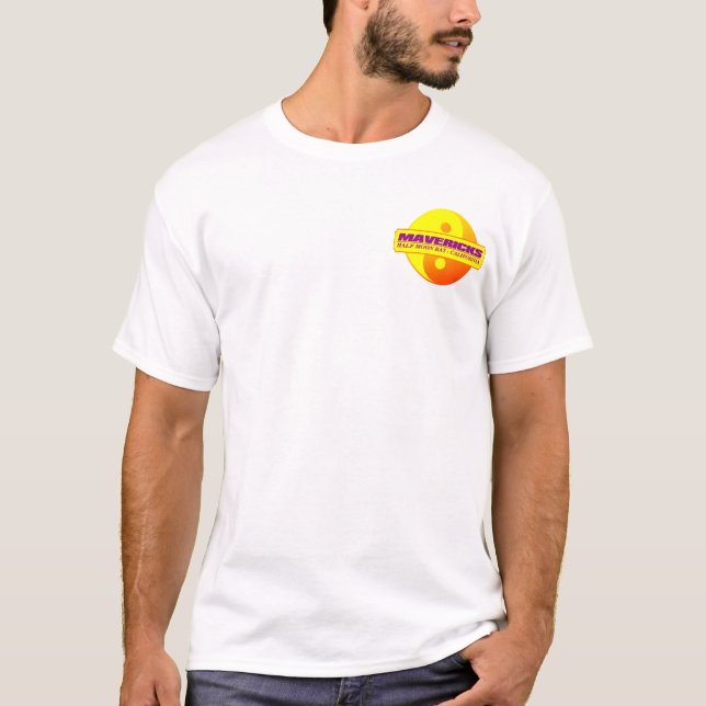 T-shirt Mavericks - Half Moon Bay (Sunburst) (Frente)