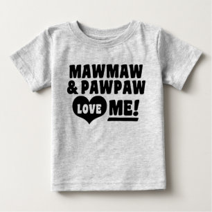 T-shirt MawMaw e o PawPaw amam-me