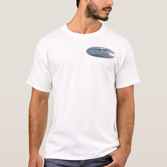 T-shirt Maxilas que surfam o roupa (Frente)