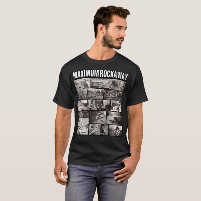 T-SHIRT MÁXIMO ROCKAWAY (Frente Completa)