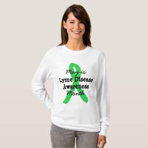 T-shirt May is Lyme Disease Awarness Mont Shirts