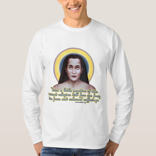 T-shirt MB01 dos homens de Babaji (Frente)