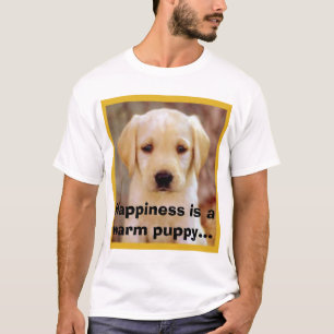 T-shirt mb1722_f, felicidade é um filhote de cachorro