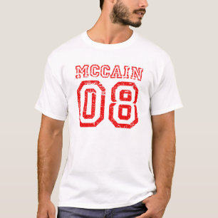 T-shirt McCain 08 afligido