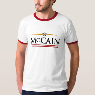 T-shirt Mccain para o presidente