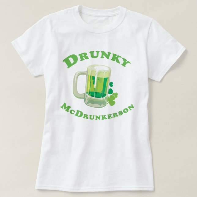 T-Shirt MCDRUNKERSON SECO (Frente do Design)