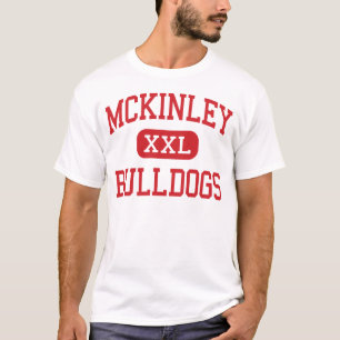 T-shirt McKinley - buldogues - segundo grau - cantão Ohio