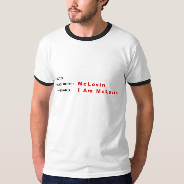 T-shirt McLovin (Frente)