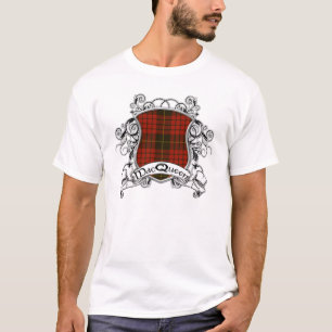 T-shirt McQueen Tartan Shield