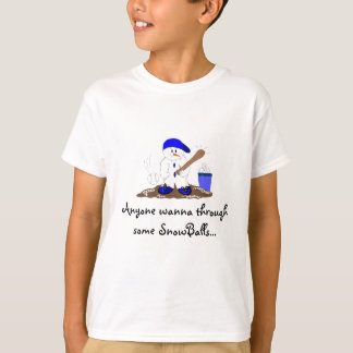 T-shirt Me Atire Uma Bola de Neve