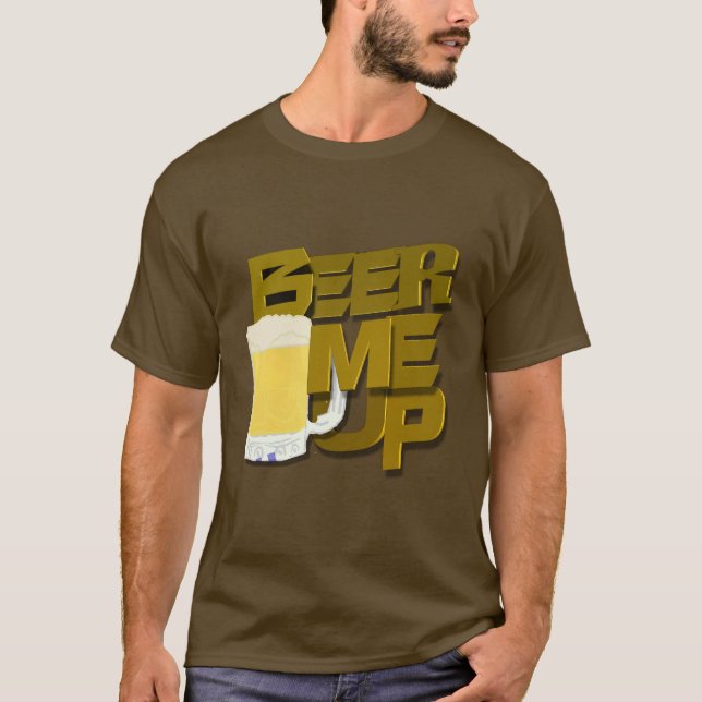 T-shirt me cerveja (Frente)