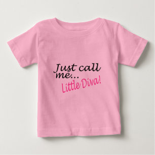T-shirt Me Chame De Pequeno Diva