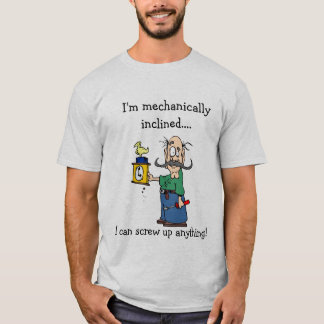 T-shirt Mecanicamente inclinado