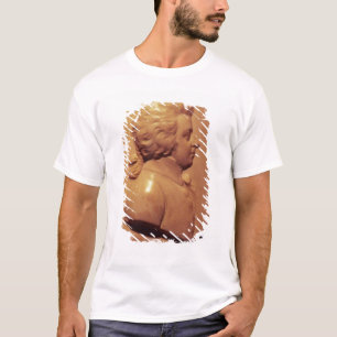 T-shirt Medalhão do retrato de Wolfgang Amadeus Mozart