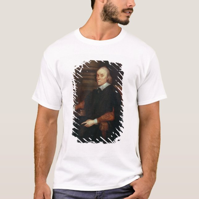 T-shirt Médico real de William Harvey, século XVII (Frente)