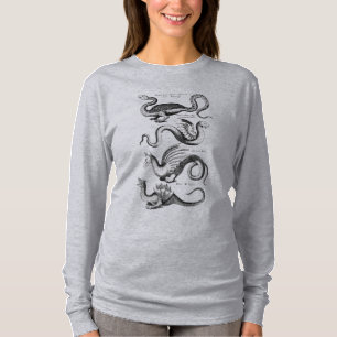 T-shirt Medieval de Quatro Dragões
