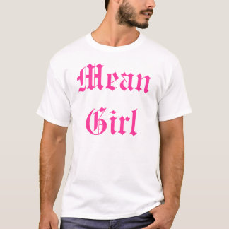 T-shirt médio da menina