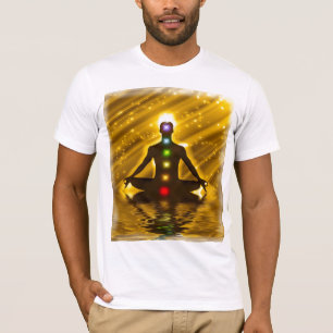 T-shirt Meditação e divulgação dos charkas