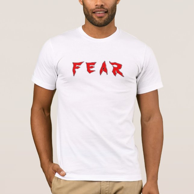 T-shirt medo 3 (Frente)