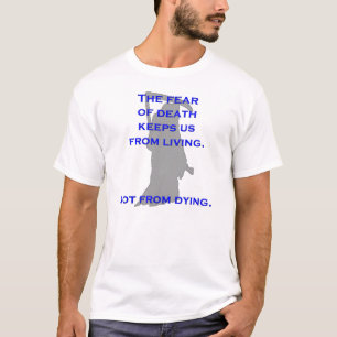 T-shirt Medo da morte