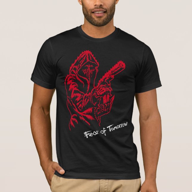 T-shirt Medo de amanhã (Frente)