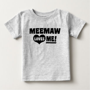 T-shirt MeeMaw me ama