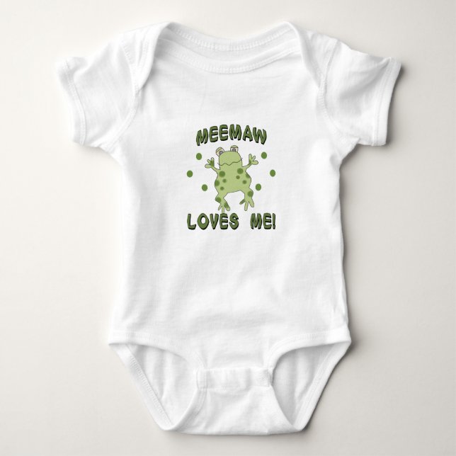 T-shirt MeeMaw me ama Sapo (Frente)