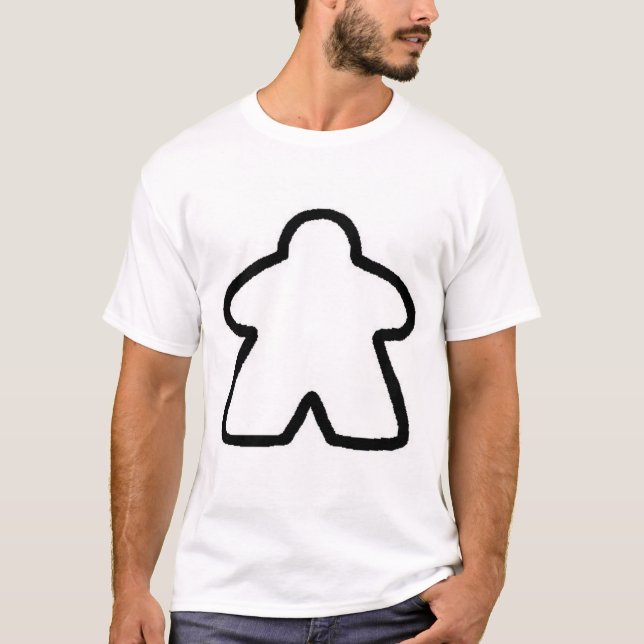 T-shirt Meeple (Frente)