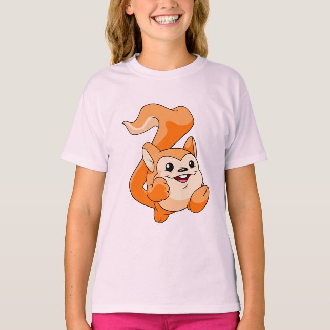 T-shirt Meerca Orange (Frente)