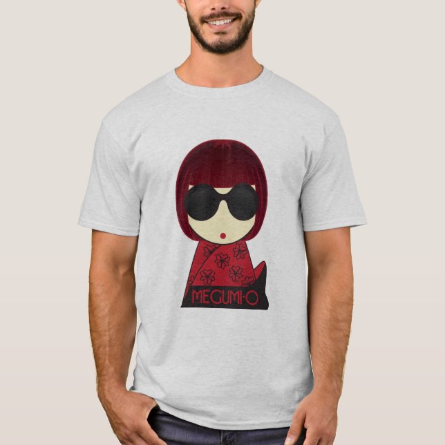T-shirt MEGUMI•T-shirt dos homens de O (Frente)