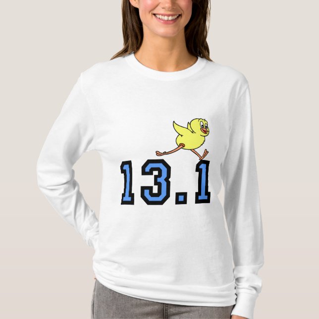 T-shirt Meia maratona bonito (Frente)
