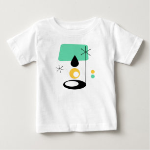 T-shirt meio século azul design