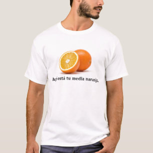 T-shirt Meios naranja. da Turquia do está de Aquí